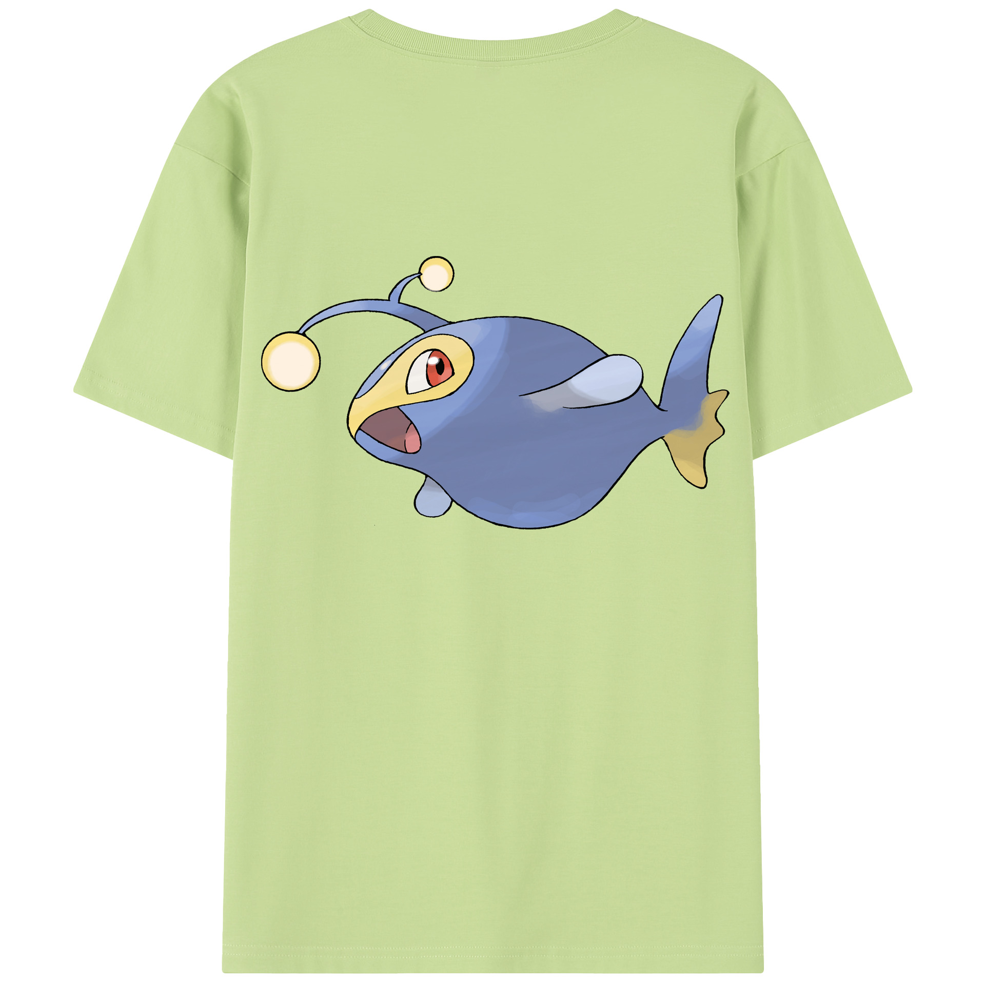 （画像用） ポケットモンスター Pokémon 綿100％半袖Tシャツ（背面プリント）